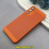 قاب گوشی Galaxy A05S سامسونگ توری ساده Q SERIES محافظ لنزدار گلسی نارنجی کد 80529