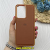 قاب گوشی Redmi Note 12 4G شیائومی چرمی کلاسیک HARD متال کیس عسلی کد 80507