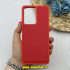 قاب گوشی Redmi Note 12 4G شیائومی چرمی کلاسیک HARD متال کیس قرمز کد 80510