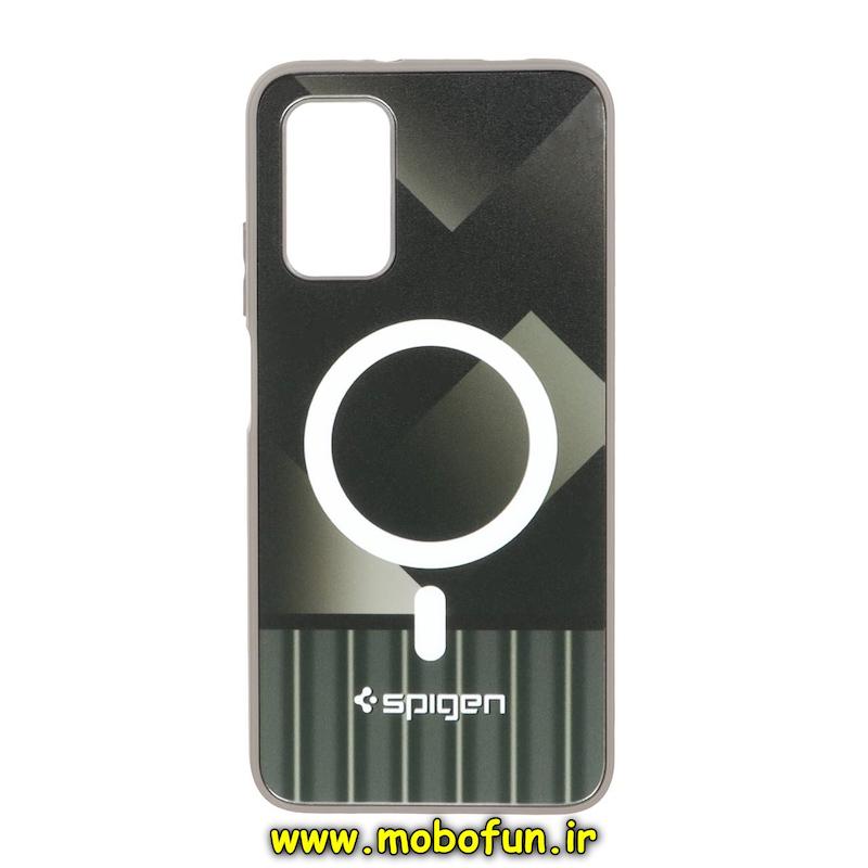 قاب گوشی Poco M3 / Redmi 9T شیائومی اسپیگن Spigen طرح مگ سیف سوپرلوکس کد 73459