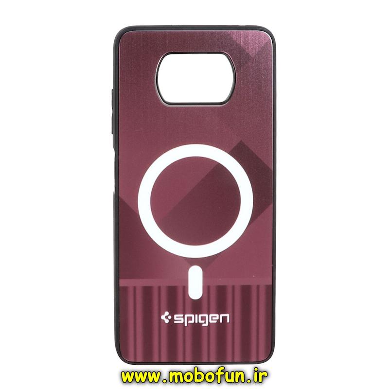 قاب گوشی Poco X3 NFC / Poco X3 Pro شیائومی اسپیگن Spigen طرح مگ سیف سوپرلوکس کد 73490