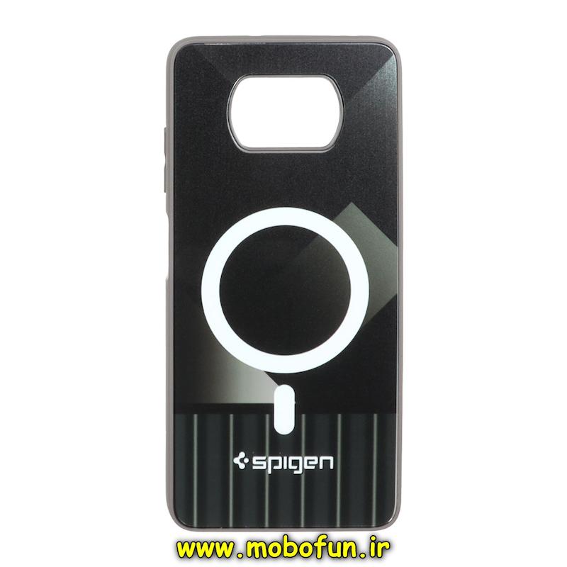 قاب گوشی Poco X3 NFC / Poco X3 Pro شیائومی اسپیگن Spigen طرح مگ سیف سوپرلوکس کد 73492