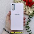 قاب گوشی Galaxy A02 / Galaxy A022 سامسونگ لدر دیزاین SOFT Lether Design سیلیکونی طرح چرم صورتی کد 80670
