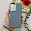 قاب گوشی Galaxy A26 سامسونگ لدر دیزاین SOFT Lether Design سیلیکونی طرح چرم طوسی کد 80728