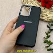 قاب گوشی Galaxy A26 سامسونگ لدر دیزاین SOFT Lether Design سیلیکونی طرح چرم مشکی کد 80731
