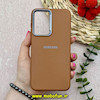 قاب گوشی Galaxy A26 سامسونگ لدر دیزاین SOFT Lether Design سیلیکونی طرح چرم قهوه ای کد 80732