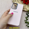 قاب گوشی Galaxy A36 سامسونگ لدر دیزاین SOFT Lether Design سیلیکونی طرح چرم صورتی کد 80741