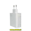 شارژر اصلی گوشی Xiaomi 12T / Xiaomi 12T Pro شیائومی 120 وات فست شارژ دو پین تک پورت رنگ سفید کد 30297