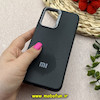 قاب گوشی Redmi Note 10 4G / Redmi Note 10S / Poco M5S شیائومی لدر دیزاین SOFT Lether Design سیلیکونی طرح چرم مشکی کد 80862