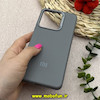 قاب گوشی Redmi Note 13 4G شیائومی لدر دیزاین SOFT Lether Design سیلیکونی طرح چرم طوسی کد 80873