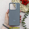 قاب گوشی Redmi Note 13 4G شیائومی لدر دیزاین SOFT Lether Design سیلیکونی طرح چرم طوسی کد 80873
