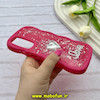 قاب گوشی Galaxy A25 سامسونگ سیلیکونی Solid منحنی قلبی Love رزینی برجسته سرخابی کد 81265