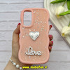 قاب گوشی Galaxy A35 سامسونگ سیلیکونی Solid منحنی قلبی Love رزینی برجسته گلبهی کد 81274