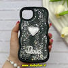 قاب گوشی iPhone 11 Pro Max آیفون سیلیکونی Solid منحنی قلبی Love رزینی برجسته مشکی کد 81303