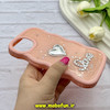 قاب گوشی iPhone 13 / iPhone 14 آیفون سیلیکونی Solid منحنی قلبی Love رزینی برجسته گلبهی کد 81315