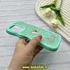 قاب گوشی Redmi Note 12 4G شیائومی سیلیکونی Solid منحنی قلبی Love رزینی برجسته سبزآبی کد 81359