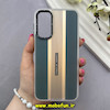 قاب گوشی Galaxy A24 سامسونگ ضدضربه هولوگرامی Hard اورجینال Bother هفت رنگ طرح پورش دیزاین سبز کد 81485