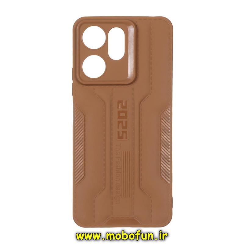 قاب گوشی Redmi 13C / Poco C65 شیائومی 2025 سیلیکونی ژله ای اسپرت محافظ لنز دار نسکافه ای کد 73569