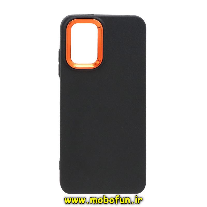 قاب گوشی Redmi Note 10 4G / Redmi Note 10S / Poco M5S شیائومی متال لدرکیس سیلیکونی کلاسیک Classic مشکی کد 73622