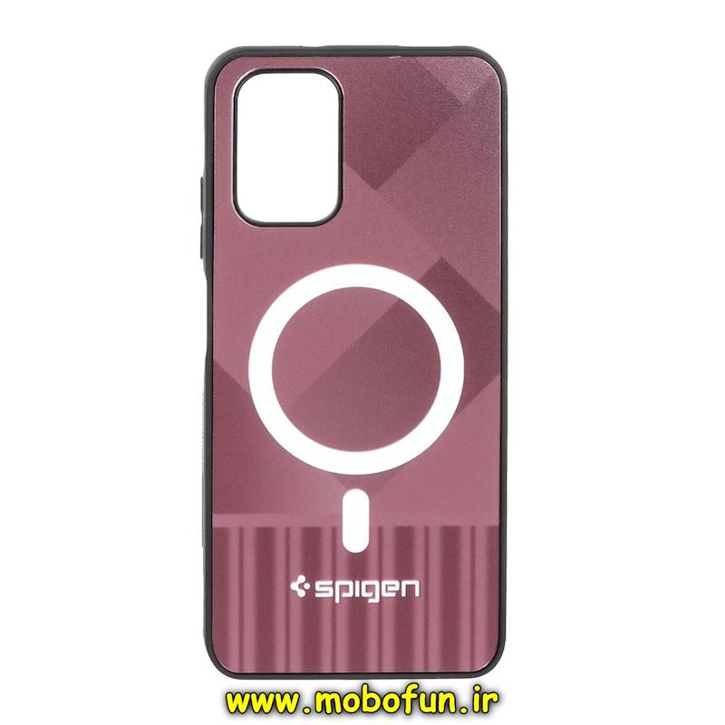قاب گوشی Redmi Note 10 4G / Redmi Note 10S / Poco M5S شیائومی اسپیگن Spigen طرح مگ سیف سوپرلوکس کد 73632