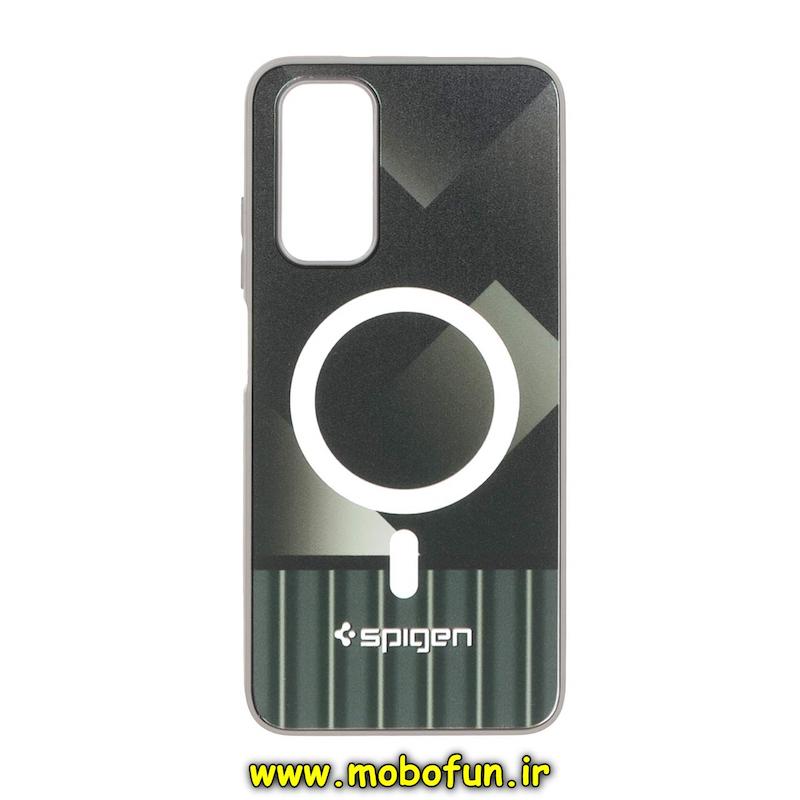 قاب گوشی Redmi Note 12S شیائومی اسپیگن Spigen طرح مگ سیف سوپرلوکس کد 73656