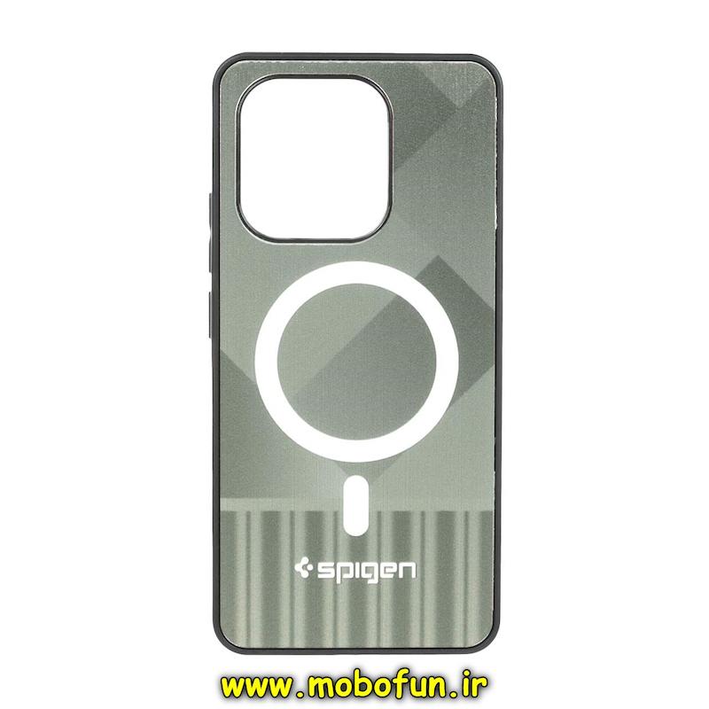 قاب گوشی Redmi Note 13 4G شیائومی اسپیگن Spigen طرح مگ سیف سوپرلوکس کد 73658