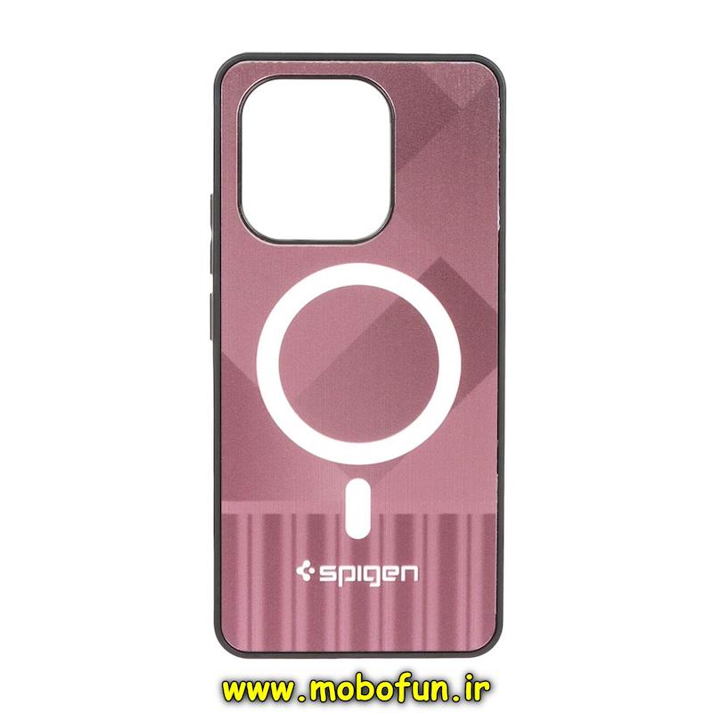 قاب گوشی Redmi Note 13 4G شیائومی اسپیگن Spigen طرح مگ سیف سوپرلوکس کد 73661