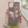 قاب گوشی Galaxy A06 سامسونگ ماربل لاکچری سخت طلقی Hard طرح پروانه کد 81382