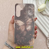 قاب گوشی Galaxy A16 سامسونگ ماربل لاکچری سخت طلقی Hard طرح پروانه کد 81390