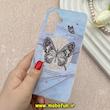 قاب گوشی Galaxy A26 سامسونگ ماربل لاکچری سخت طلقی Hard طرح پروانه کد 81397
