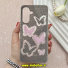 قاب گوشی Galaxy A26 سامسونگ ماربل لاکچری سخت طلقی Hard طرح پروانه کد 81398