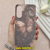 قاب گوشی Galaxy A36 سامسونگ ماربل لاکچری سخت طلقی Hard طرح پروانه کد 81406
