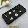 قاب گوشی Galaxy A24 سامسونگ سیلیکونی Solid عروسکی برجسته محافظ لنزدار طرح پاندا کیوت مشکی کد 81082