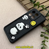 قاب گوشی Poco X6 Pro / Redmi K70E شیائومی سیلیکونی Solid عروسکی برجسته محافظ لنزدار طرح پاندا کیوت مشکی کد 81171