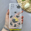 قاب گوشی Galaxy A12 / M12 سامسونگ ژله ای فانتزی ایربگ دار درجه یک جاکارتی دار محافظ لنزدار طرح گربه کیوت کد 81544