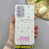 قاب گوشی Galaxy A26 سامسونگ ژله ای فانتزی ایربگ دار درجه یک جاکارتی دار محافظ لنزدار طرح گل کیوت کد 81595