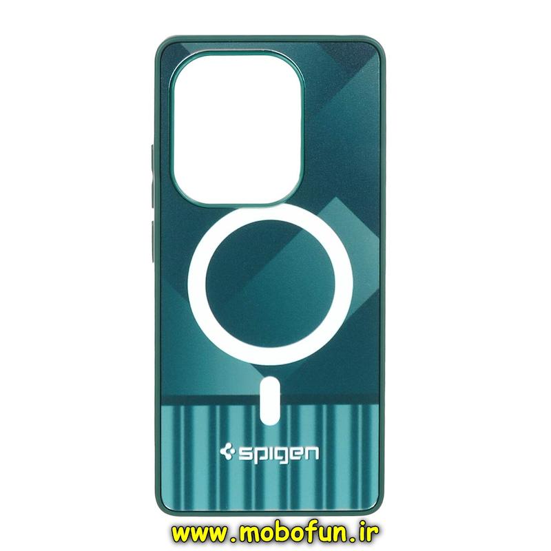 قاب گوشی Redmi Note 13 Pro 4G / Poco M6 Pro 4G / Redmi Note 14S شیائومی اسپیگن Spigen طرح مگ سیف سوپرلوکس کد 73698