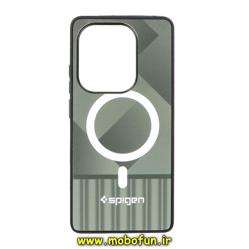 قاب گوشی Redmi Note 13 Pro 4G / Poco M6 Pro 4G / Redmi Note 14S شیائومی اسپیگن Spigen طرح مگ سیف سوپرلوکس کد 73699