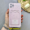 قاب گوشی iPhone 11 Pro Max آیفون ژله ای فانتزی ایربگ دار درجه یک جاکارتی دار محافظ لنزدار طرح گل کیوت کد 81658