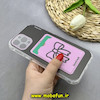 قاب گوشی iPhone 12 Pro Max آیفون ژله ای فانتزی ایربگ دار درجه یک جاکارتی دار محافظ لنزدار طرح پاپیون کیوت کد 81677