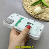 قاب گوشی iPhone 11 آیفون ژله ای فانتزی ایربگ دار درجه یک جاکارتی دار محافظ لنزدار طرح پاپیون کیوت کد 81641