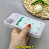 قاب گوشی iPhone 11 آیفون ژله ای فانتزی ایربگ دار درجه یک جاکارتی دار محافظ لنزدار طرح قلب کیوت کد 81646