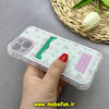 قاب گوشی iPhone 15 آیفون ژله ای فانتزی ایربگ دار درجه یک جاکارتی دار محافظ لنزدار طرح گل کیوت کد 81741