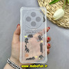 قاب گوشی Redmi 14C / Poco C75 / Redmi A4 شیائومی ژله ای فانتزی ایربگ دار درجه یک جاکارتی دار محافظ لنزدار طرح گربه کیوت کد 81836