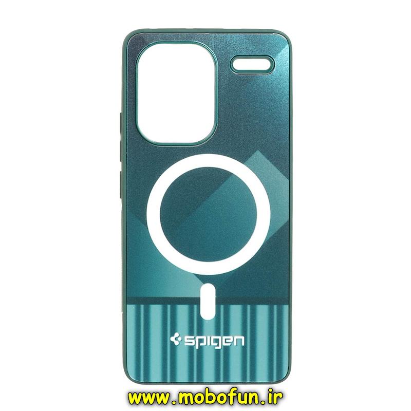 قاب گوشی Redmi Note 13 Pro Plus شیائومی اسپیگن Spigen طرح مگ سیف سوپرلوکس کد 73723