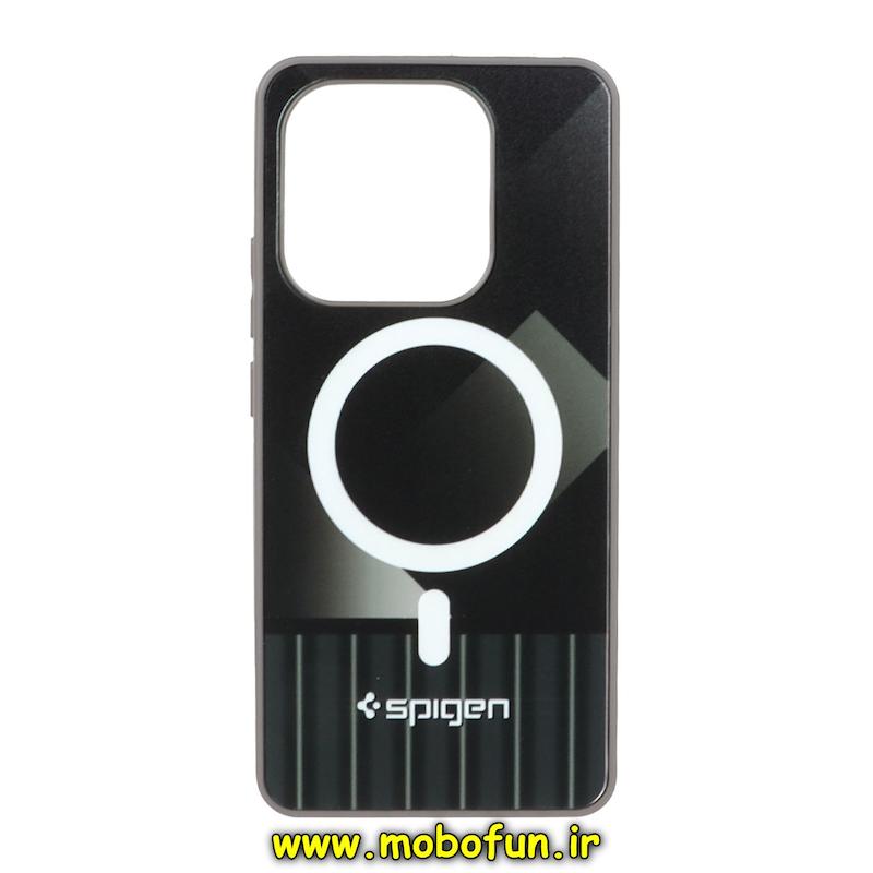 قاب گوشی Redmi Note 14 4G شیائومی اسپیگن Spigen طرح مگ سیف سوپرلوکس کد 73734
