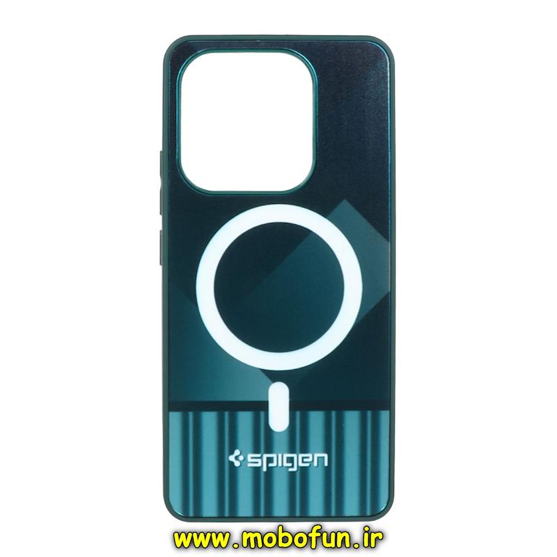 قاب گوشی Redmi Note 14 4G شیائومی اسپیگن Spigen طرح مگ سیف سوپرلوکس کد 73737