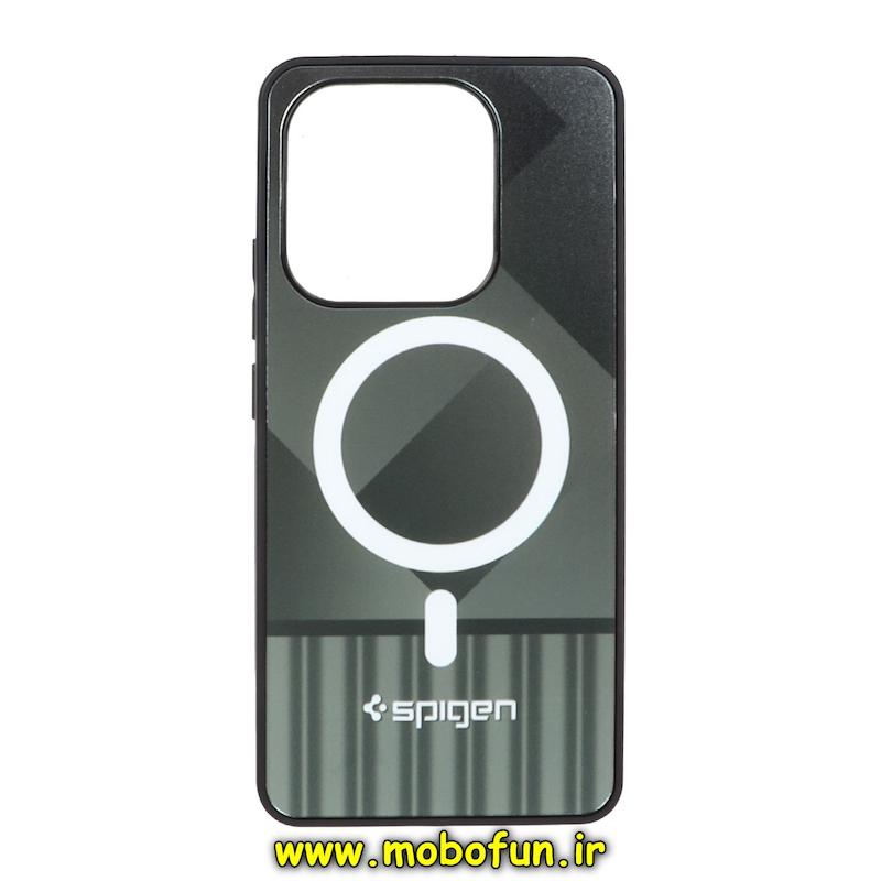 قاب گوشی Redmi Note 14 4G شیائومی اسپیگن Spigen طرح مگ سیف سوپرلوکس کد 73738