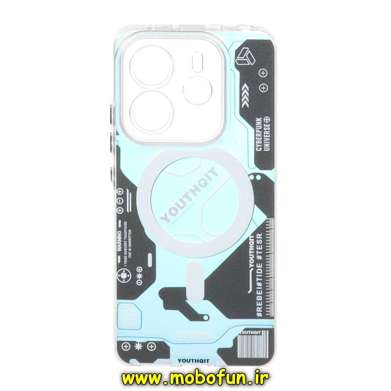 قاب گوشی Redmi Note 14 4G شیائومی So CooL اورجینال طرح مگ سیف محافظ لنزدار مدار تکنولوژی اسپرت هفت رنگ کد 73766