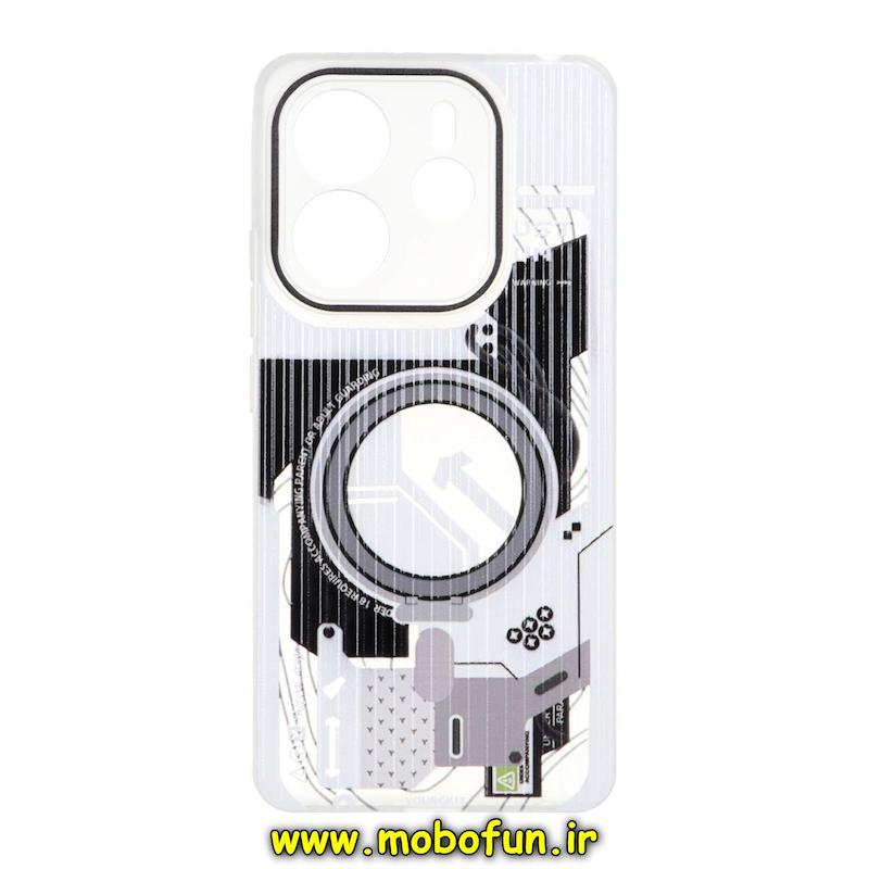 قاب گوشی Redmi Note 14 4G شیائومی ژله ای کرکره ای اسپرت محافظ لنزدار کد 73774